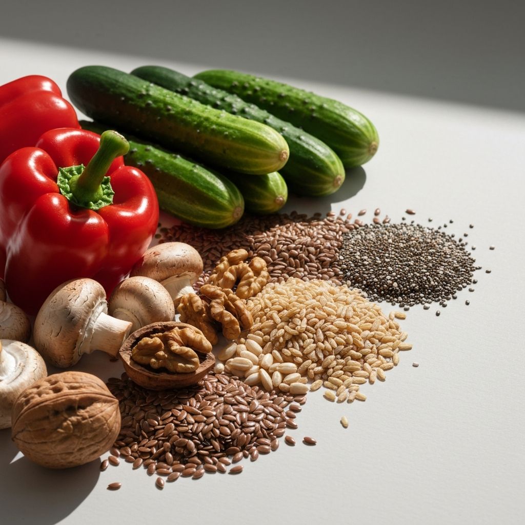 Natural food sources of nutrients